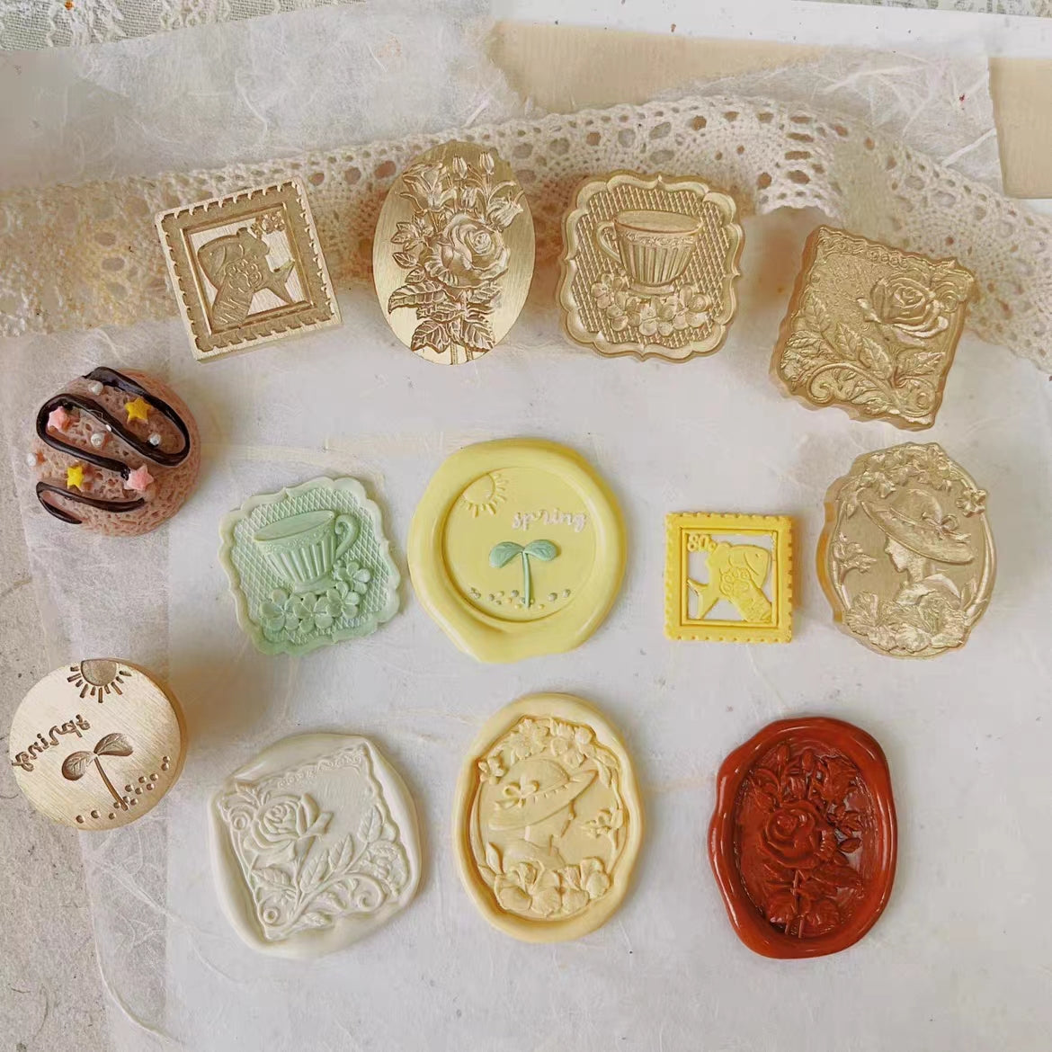 Wax seal (Literary and cute)