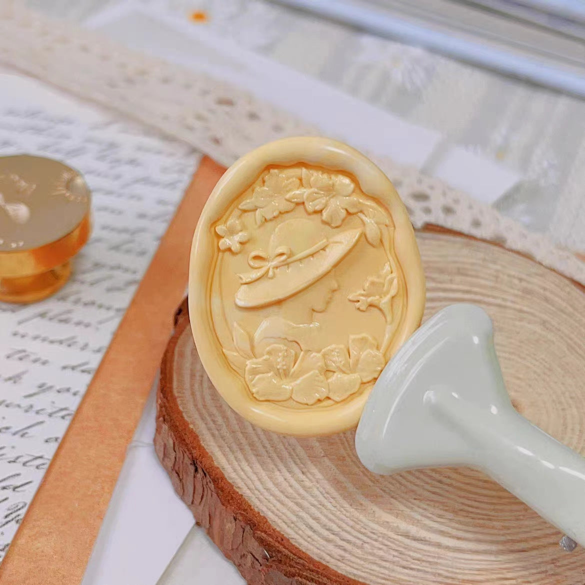 Wax seal (Literary and cute)