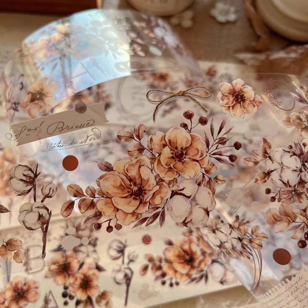 Flower tape (kapok)6 meters/roll