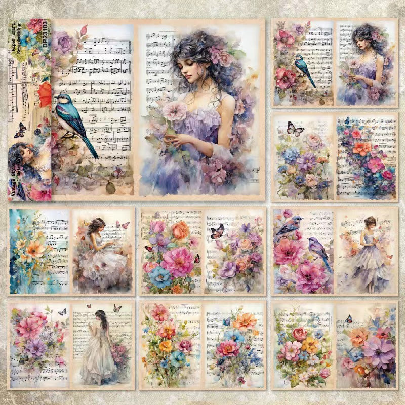 A5 journalpapir (8 stk.)