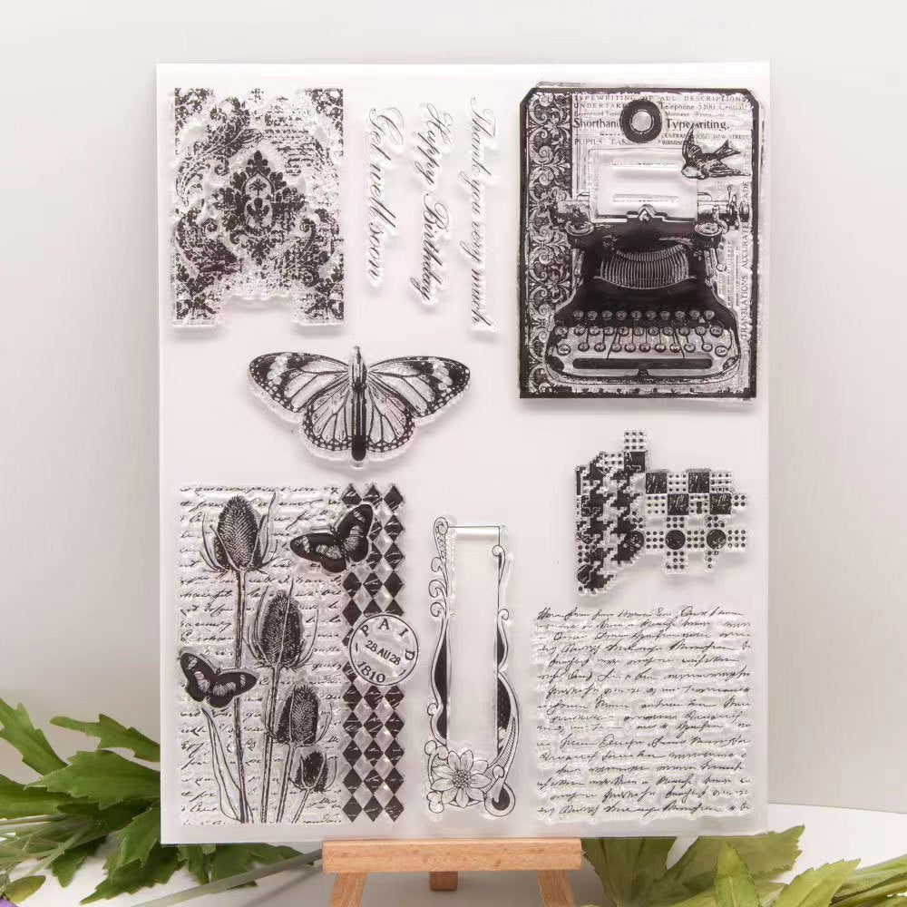 Transparent stempel