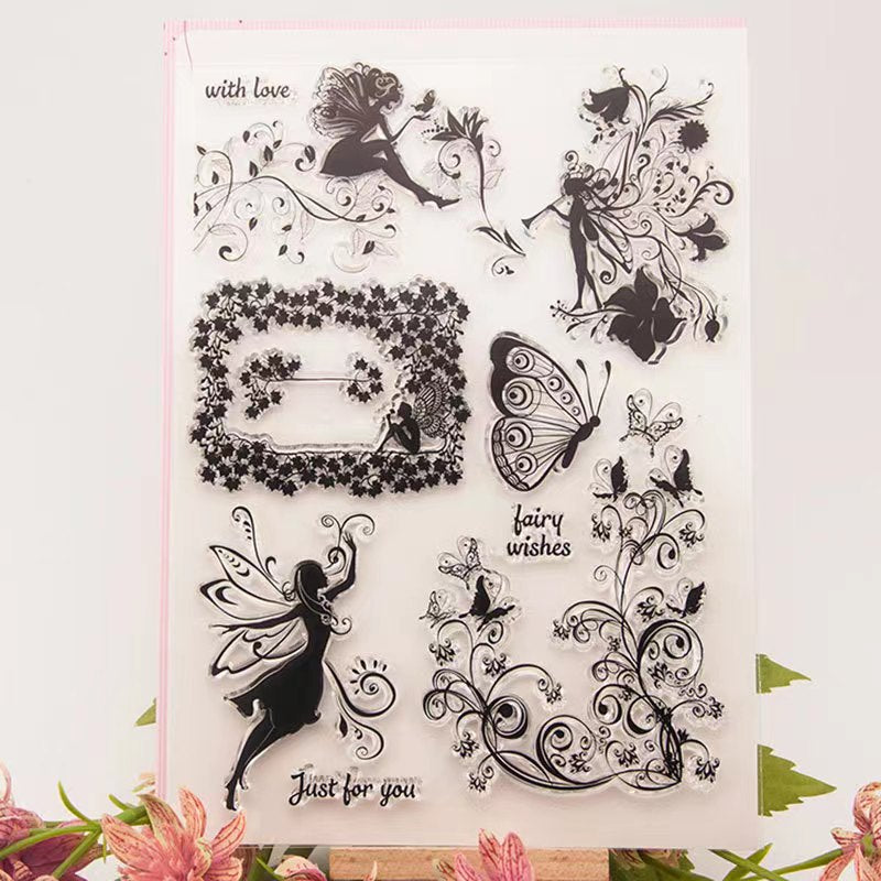 Transparent stempel