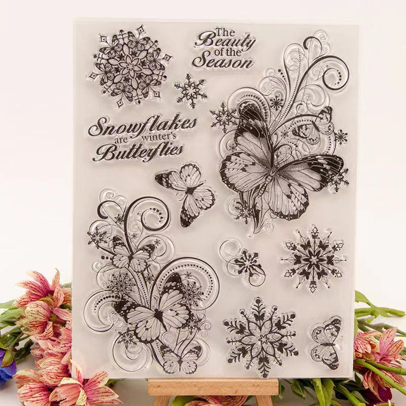 Transparent stempel