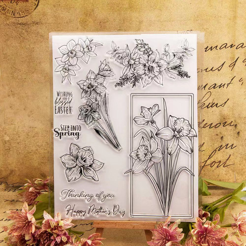 Transparent stempel