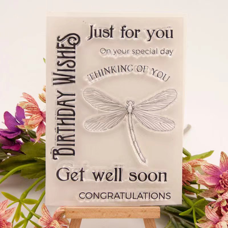 Transparent stempel