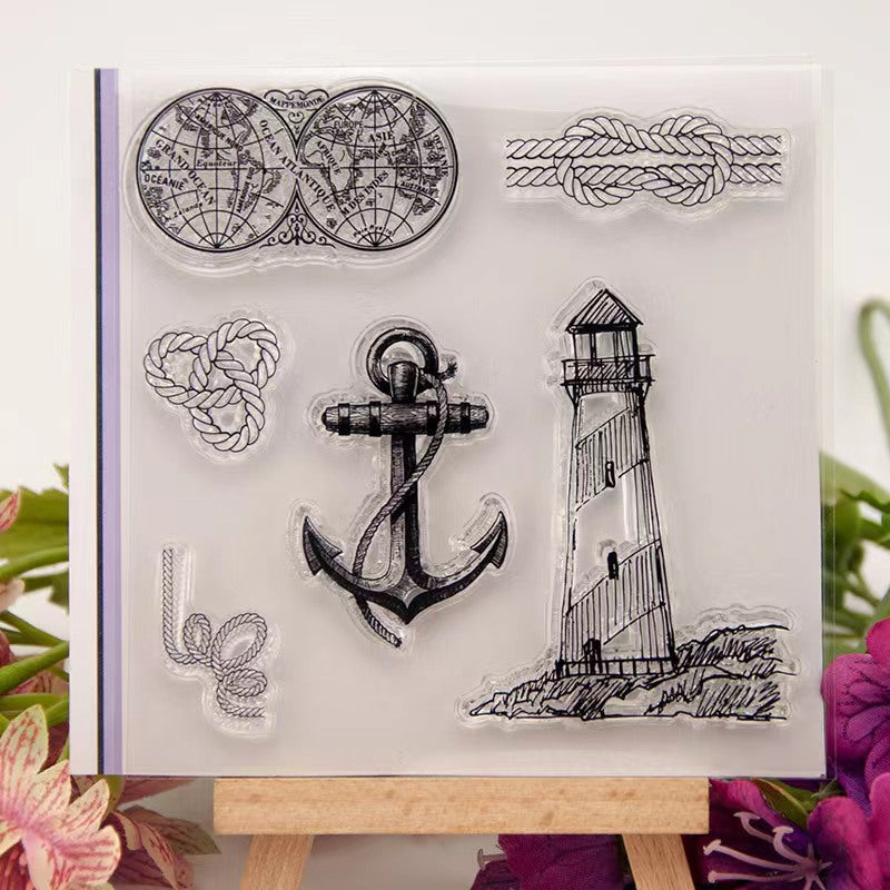 Transparent stempel