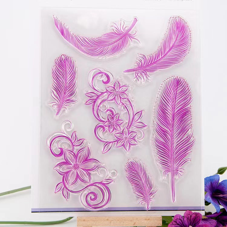 Transparent stempel