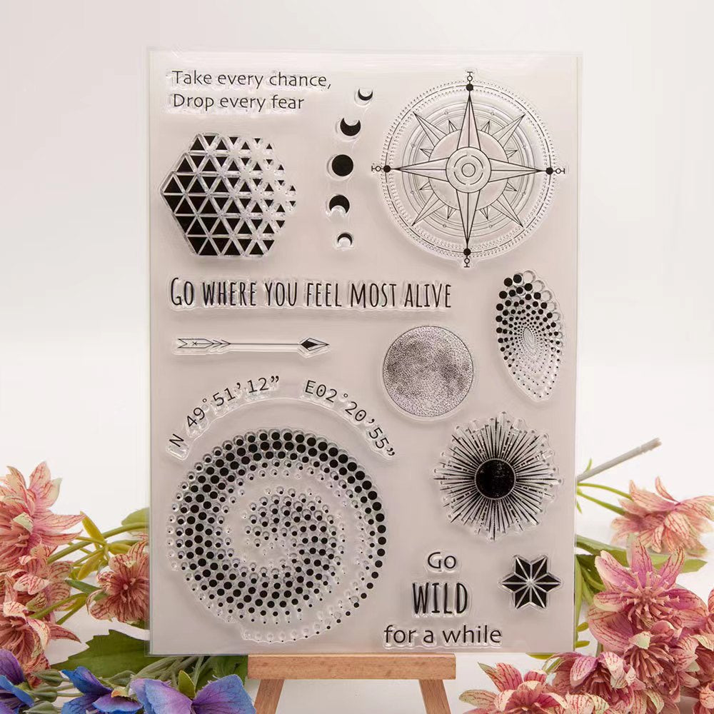 Transparent stempel