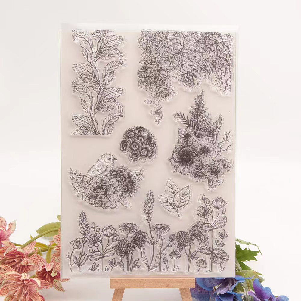 Transparent stempel