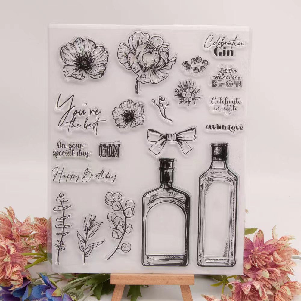 Transparent stempel