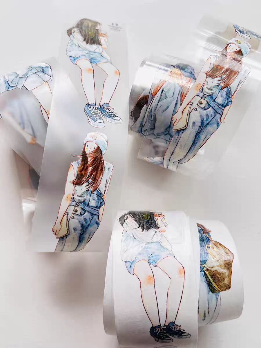 شريط تسجيل الشخصيات (10 أمتار/لفة)