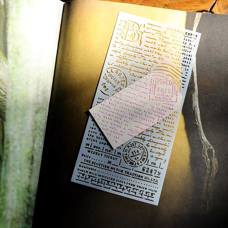 Plastskabeloner til scrapbooking