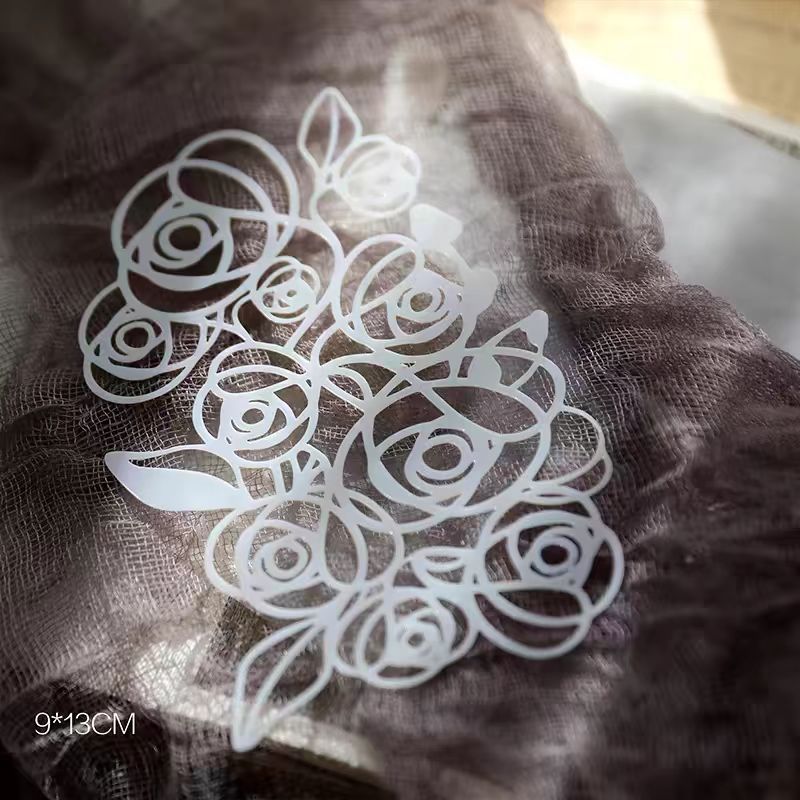Plastskabeloner til scrapbooking