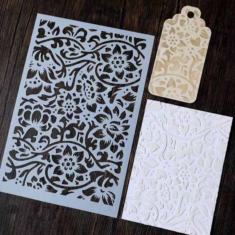 Plastskabeloner til scrapbooking