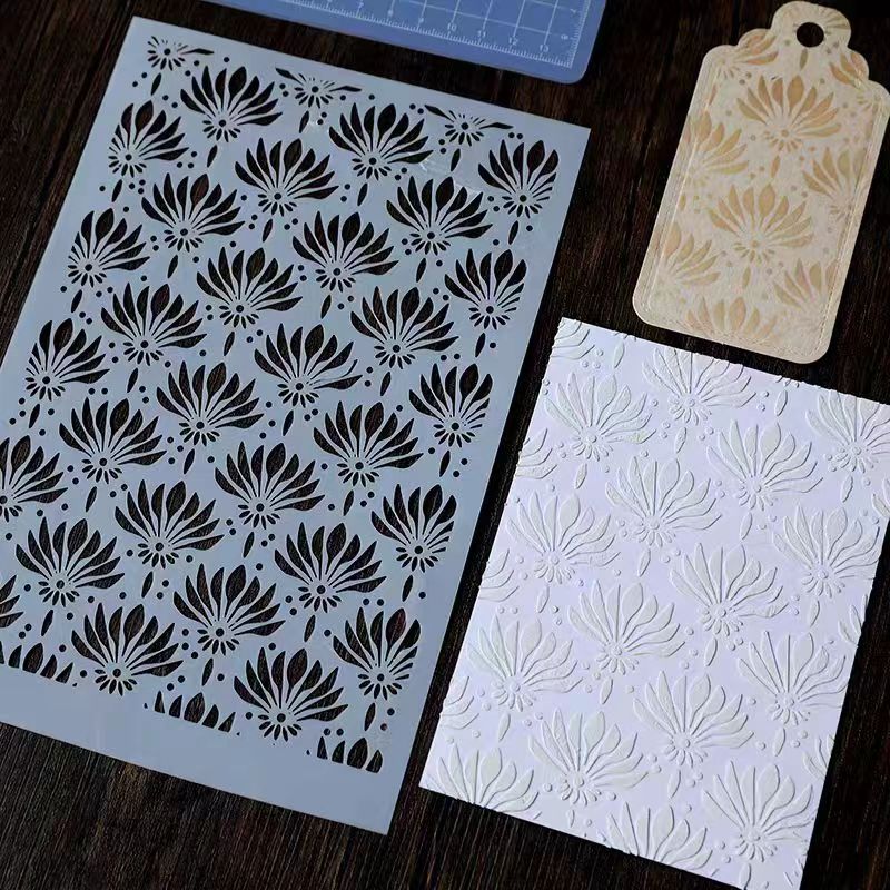 Plastskabeloner til scrapbooking