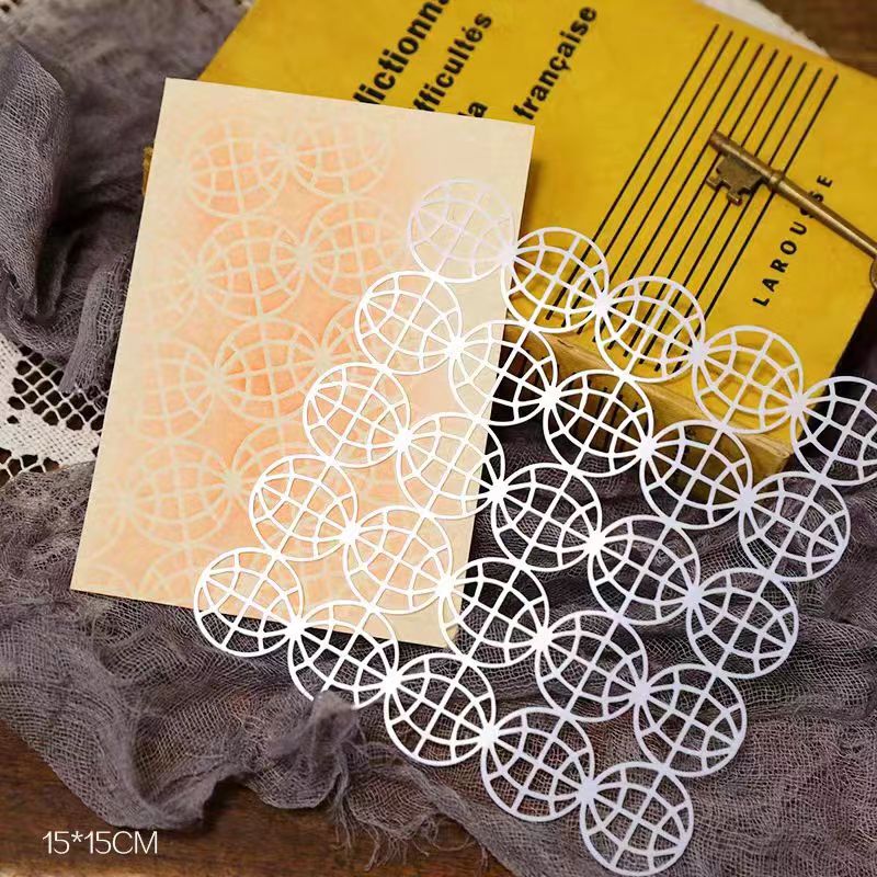 Plantillas de plástico para álbum de recortes