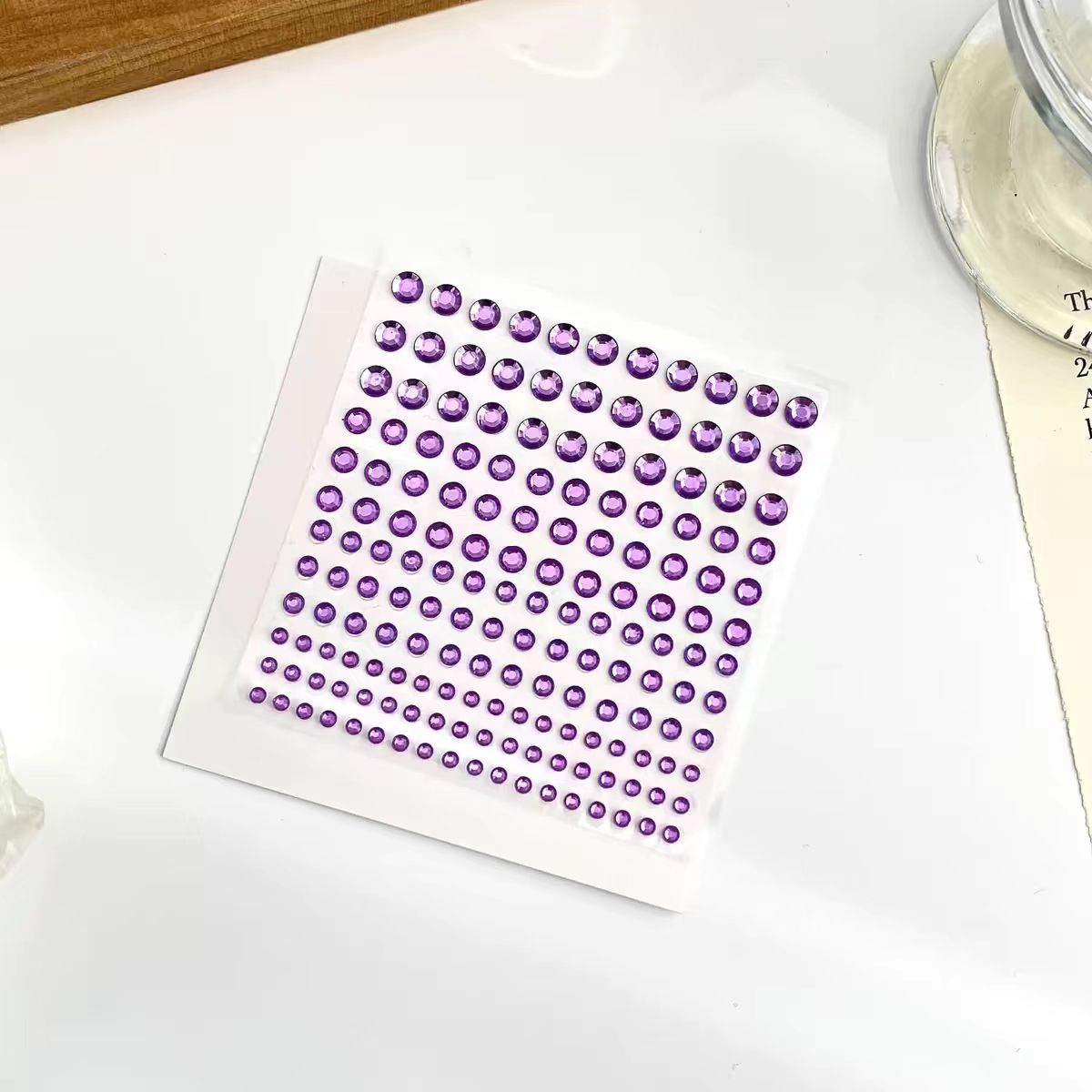 Perleklistermærker til notesbog (ca. 172 perler/pakke)
