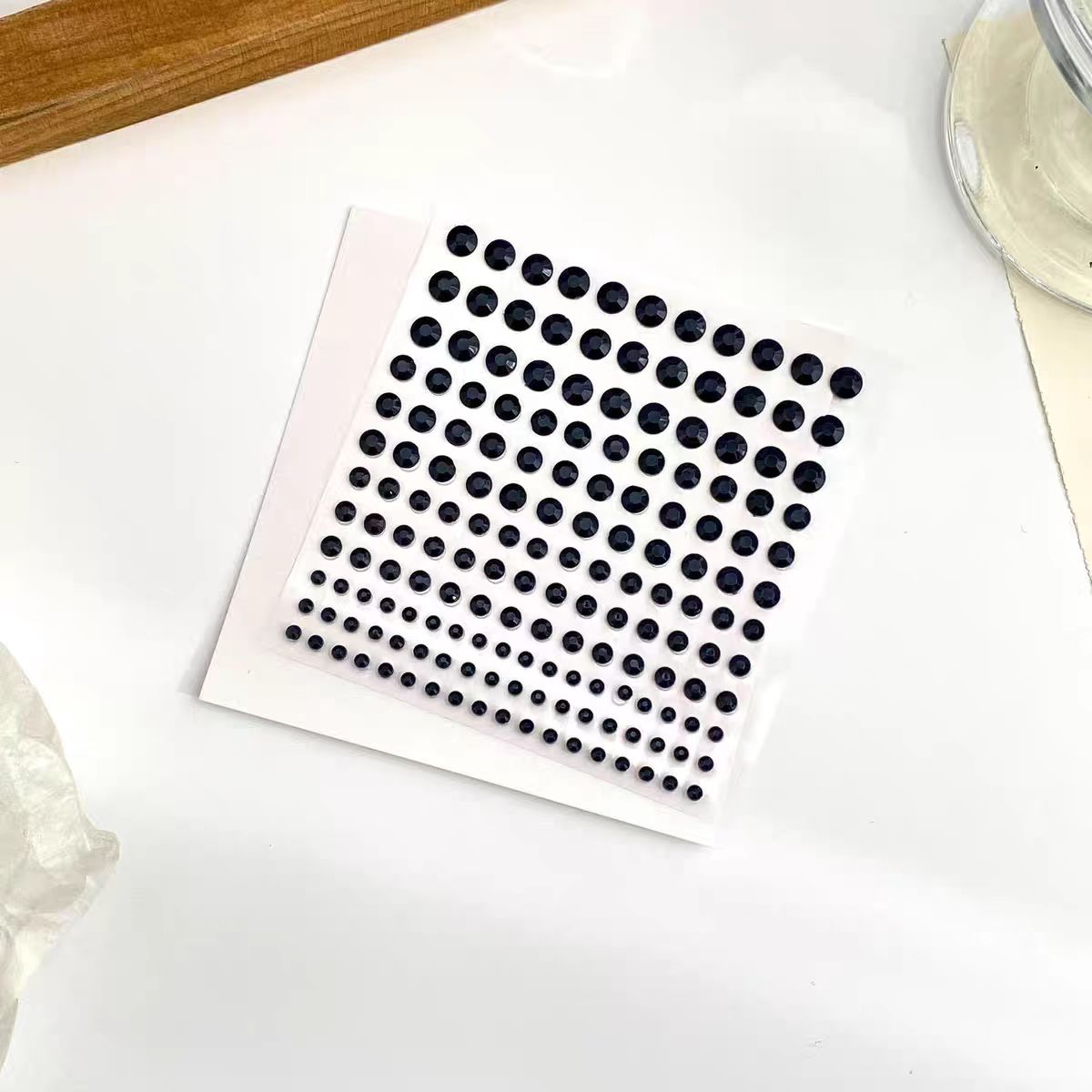 Perleklistermærker til notesbog (ca. 172 perler/pakke)