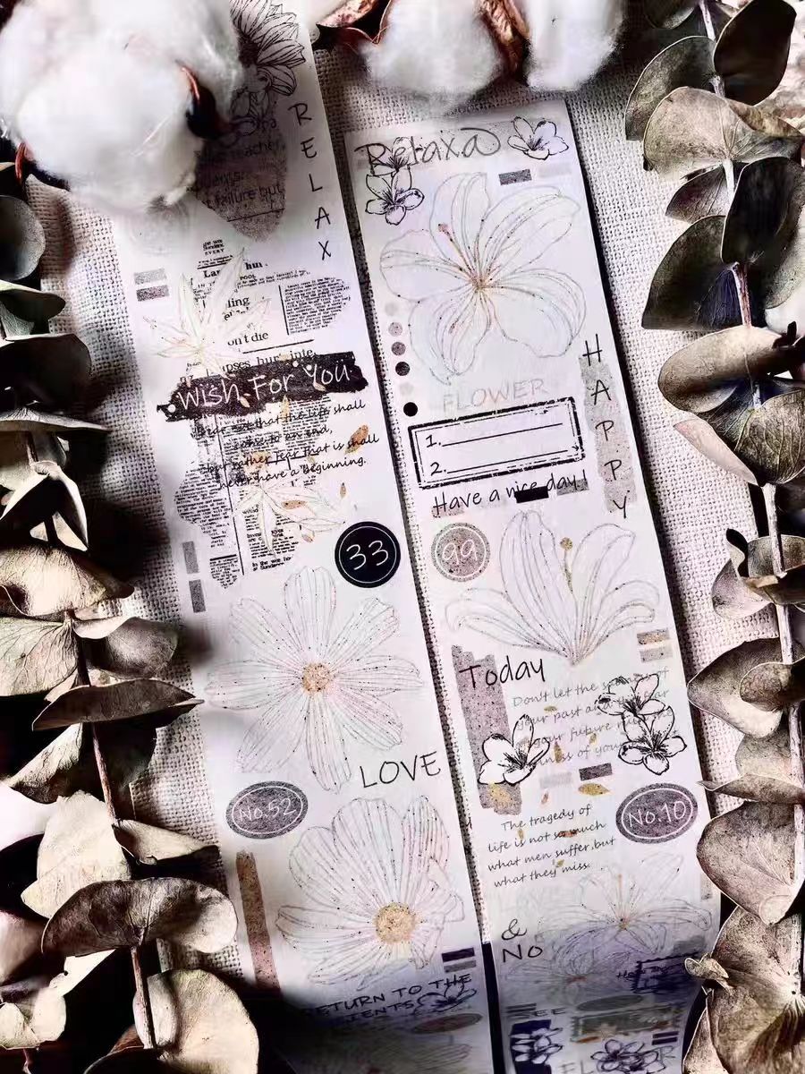 Journal tape (Sunflower)5 meters/roll