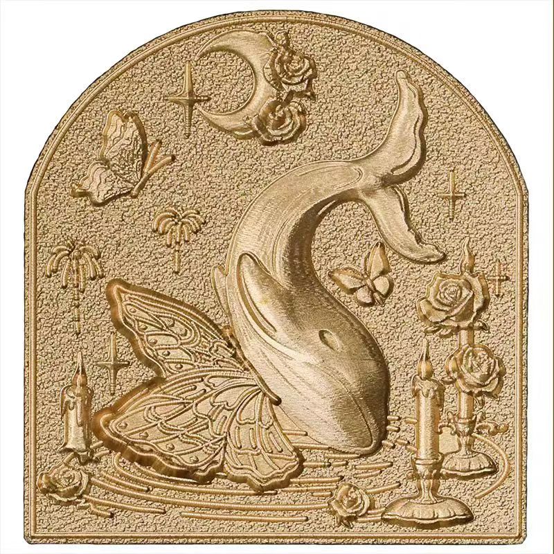 Wax seal Copper head seal (whale)