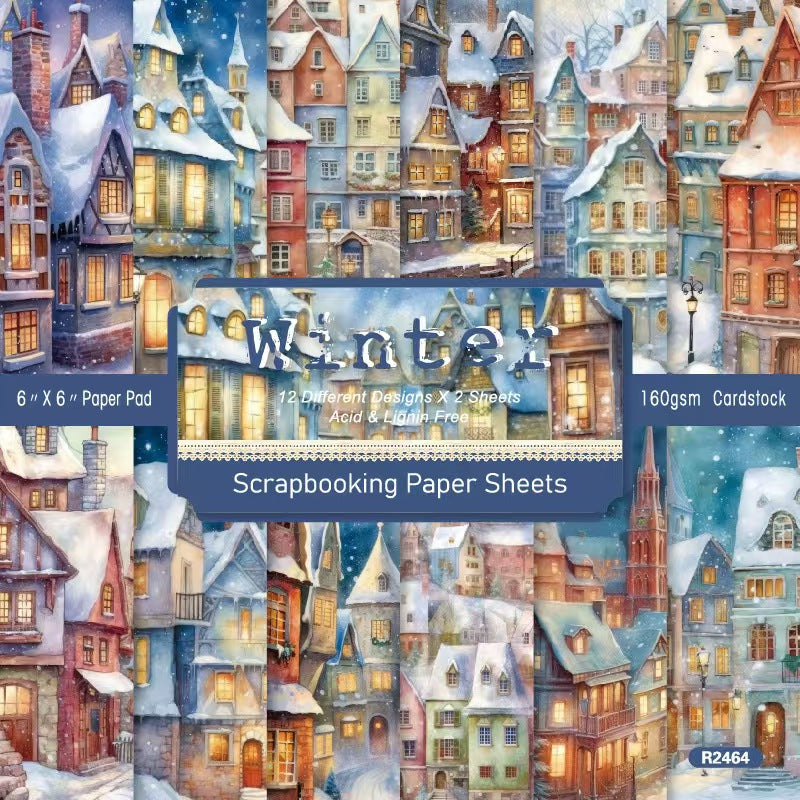 Christmas supplies (Paper packs)24sheets/pack