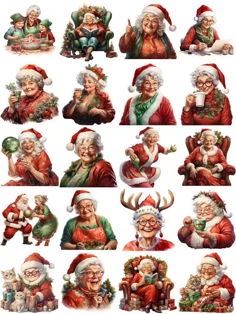 Juleudstyr (klistermærke)