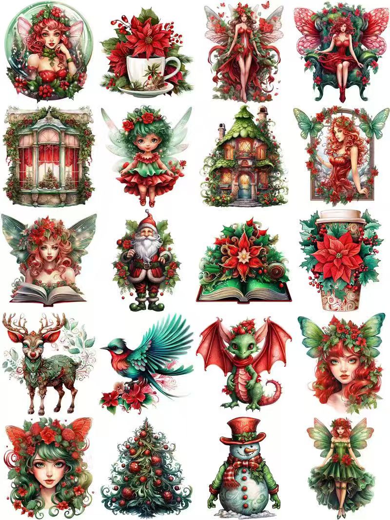 Juleudstyr (klistermærke)