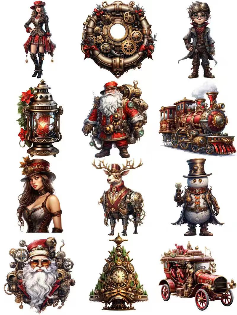 Juleudstyr (klistermærke)