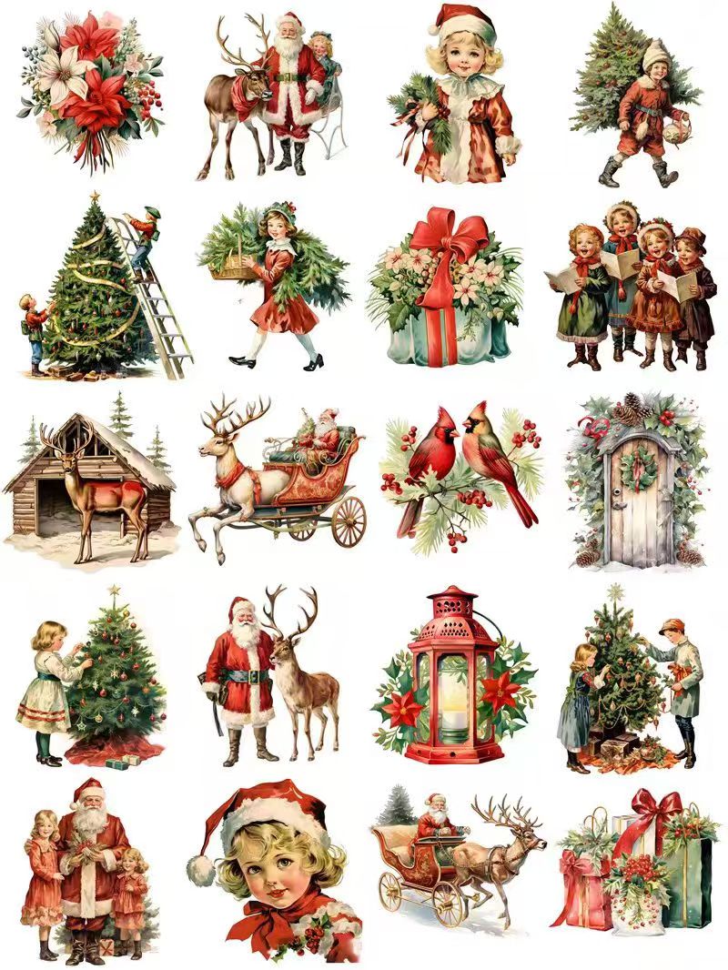 Juleudstyr (klistermærke)