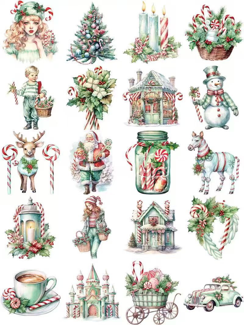 Juleudstyr (klistermærke)
