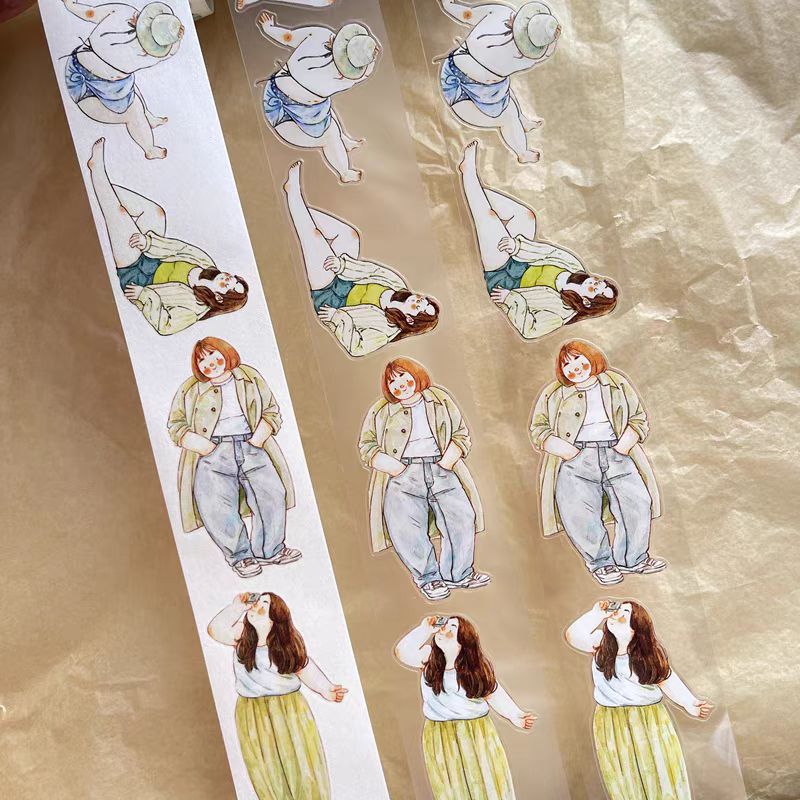 Journal Tape (character)4.5cm*5m/roll Dingding