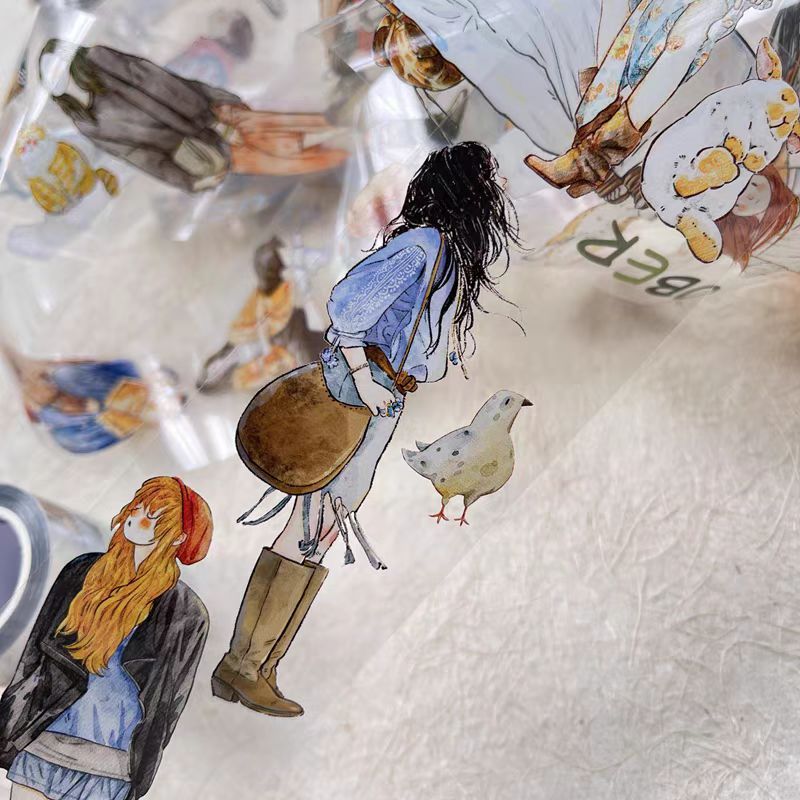 Journal tape (Character) 10m/roll Dingding