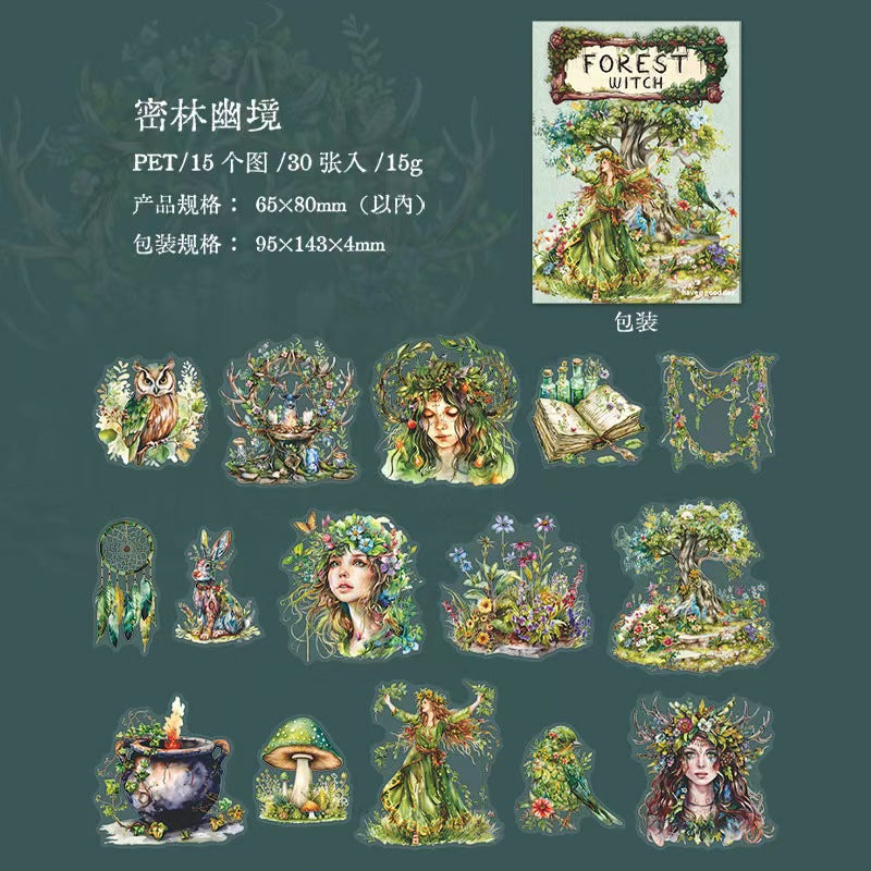 Witch/Wizard/Witchcraft (sticker packs)
