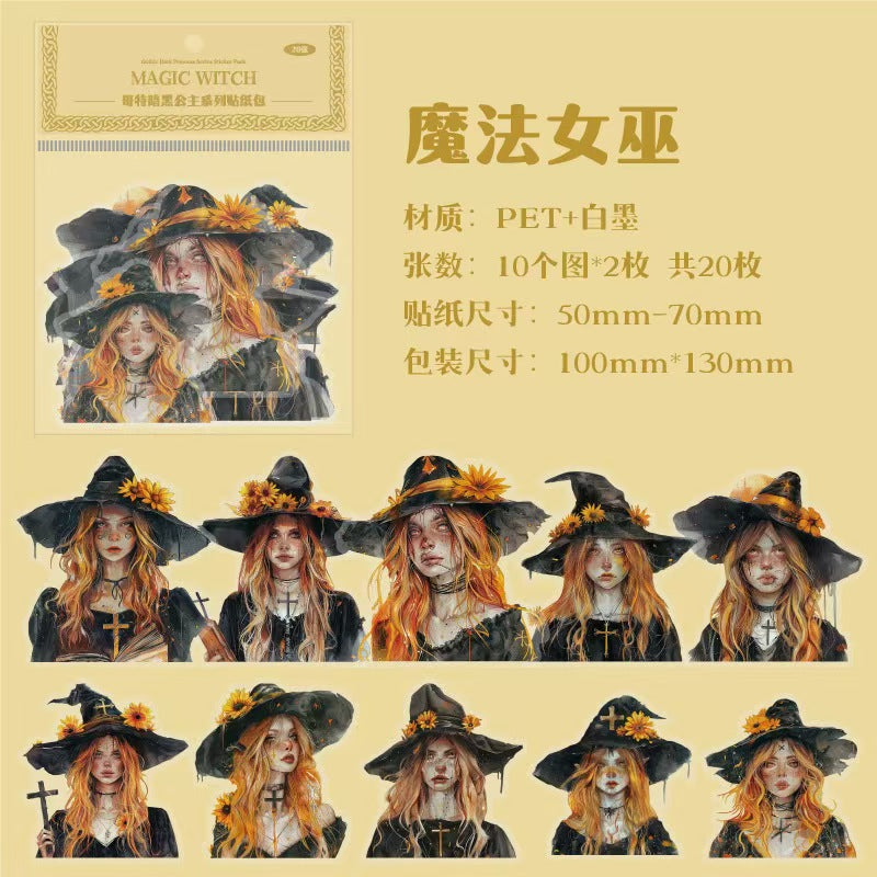 Witch/Wizard/Witchcraft (sticker packs)