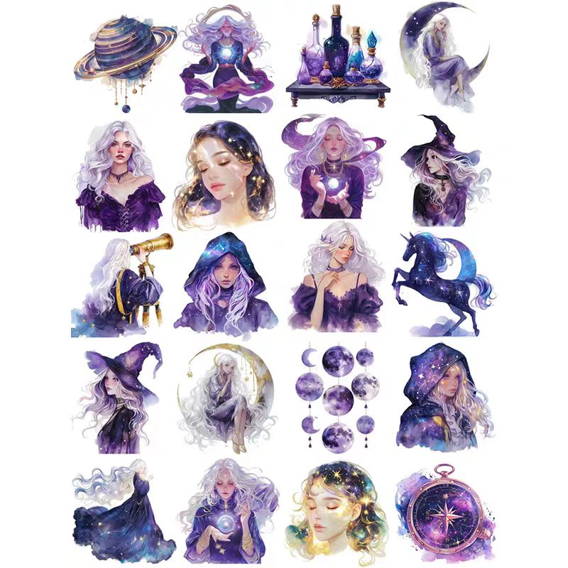 Witch/Wizard/Witchcraft (sticker packs)