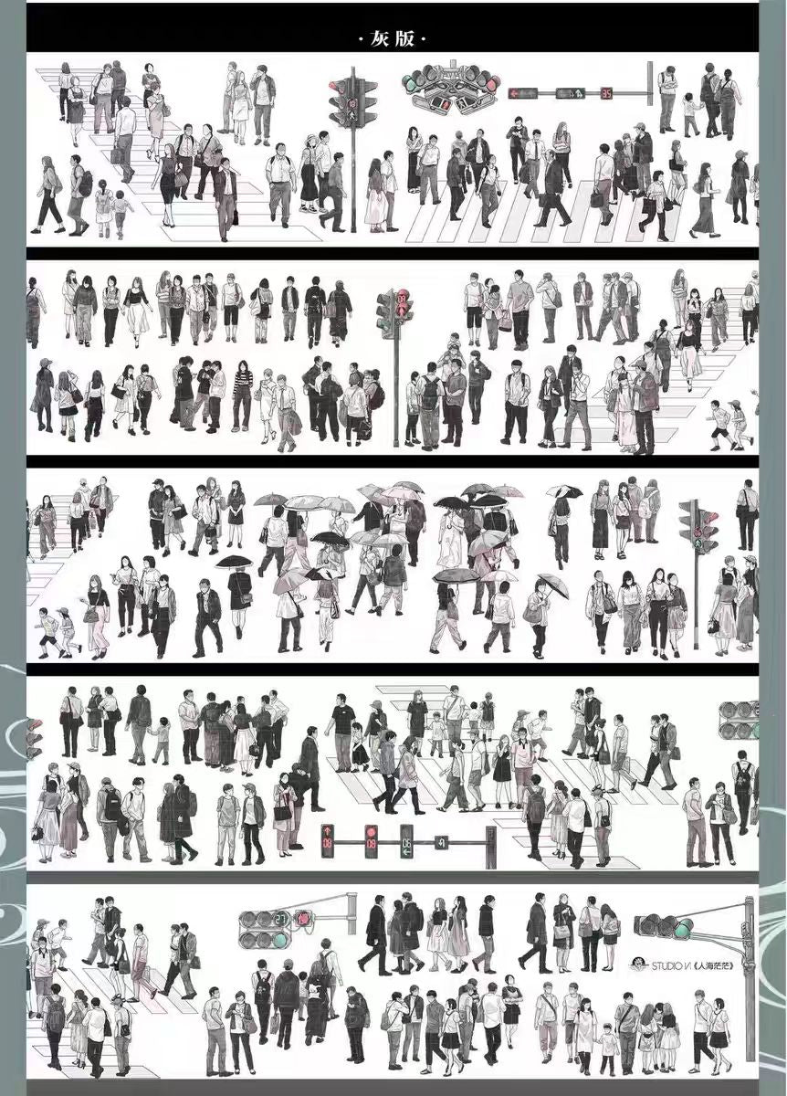 Journal PET tape (6cm*10m/roll) Character