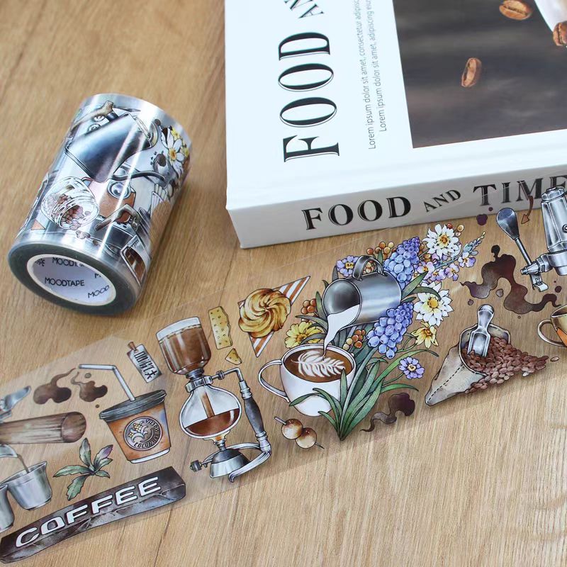 Journal PET tape (Coffee) 60mm*10m/roll