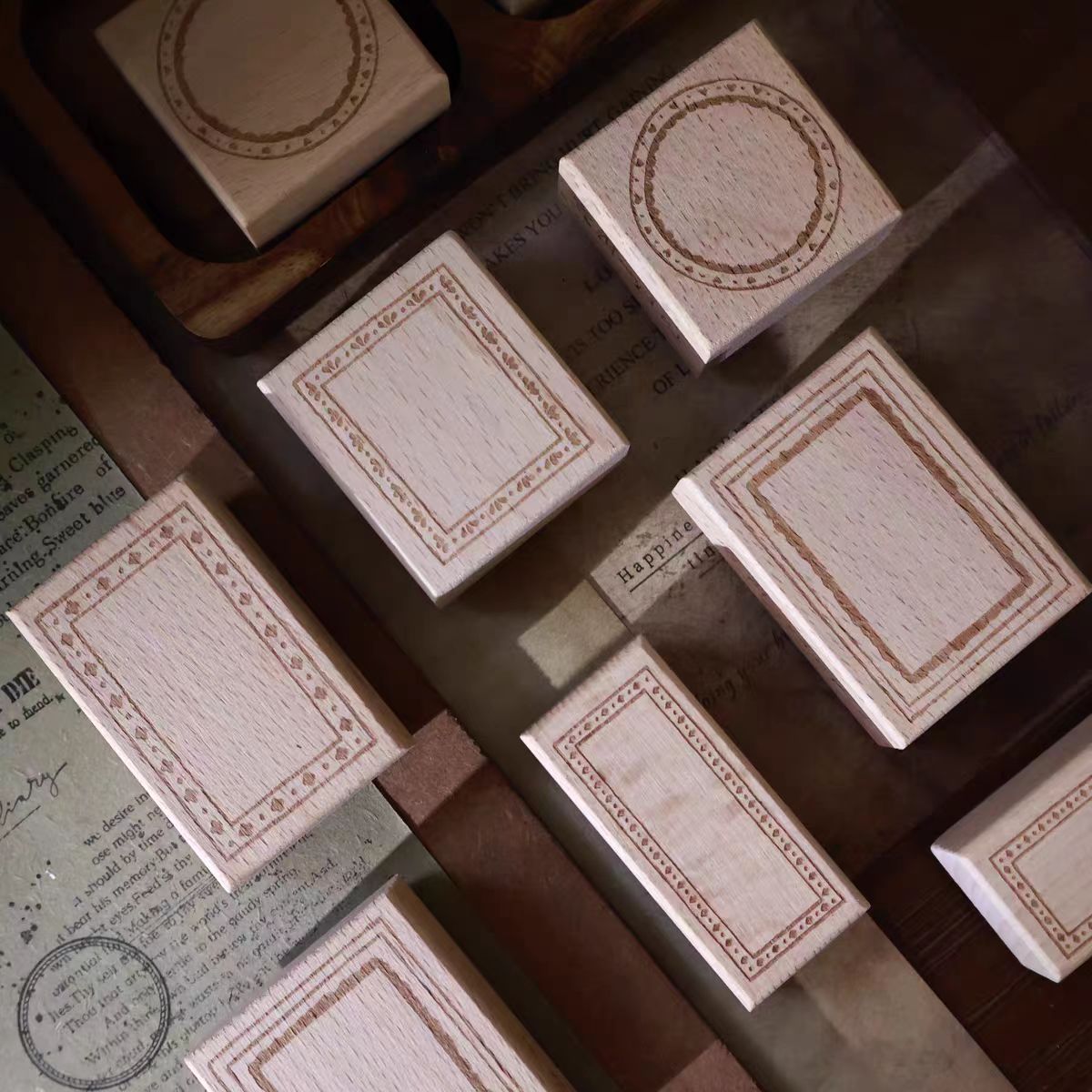 Wooden stamp