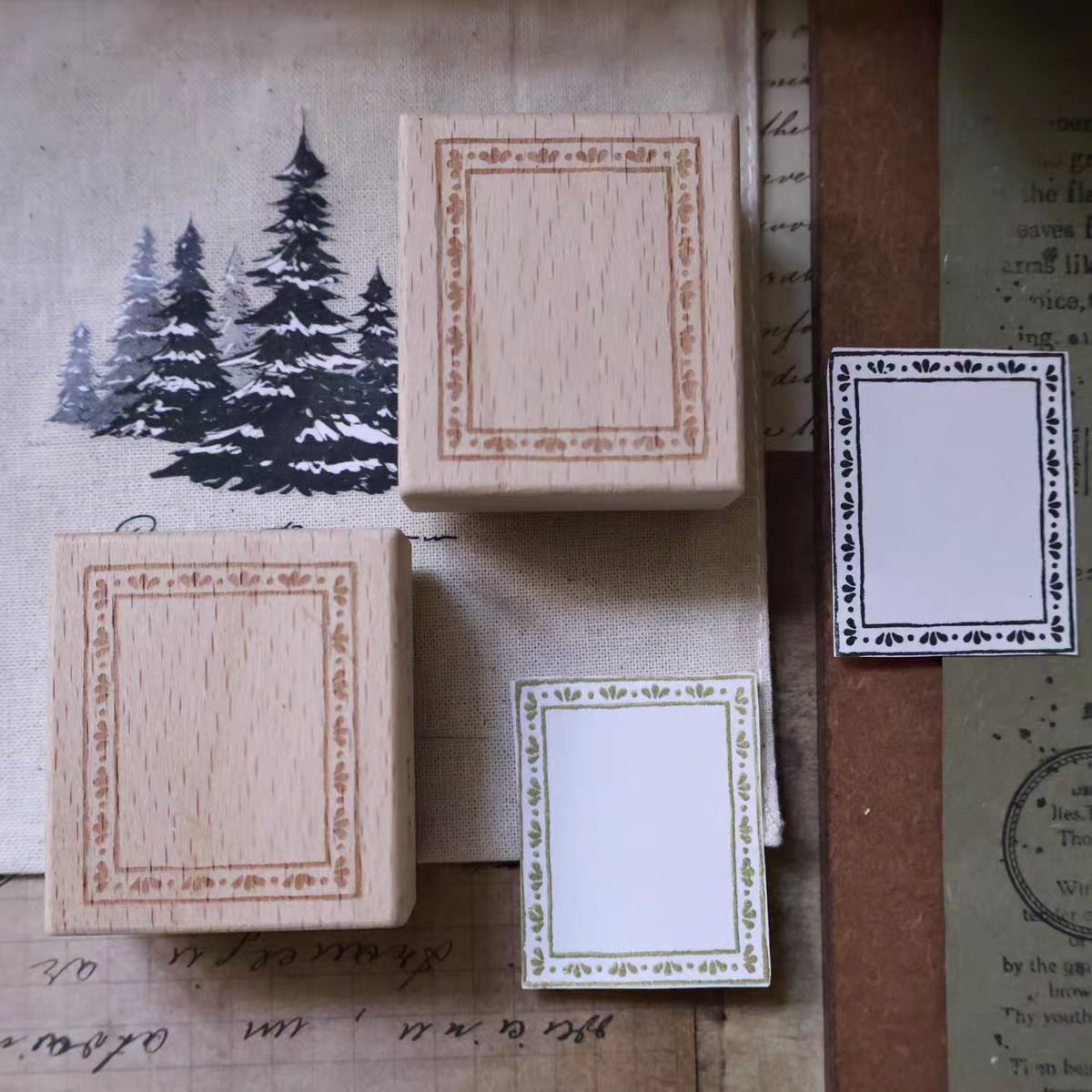 Wooden stamp