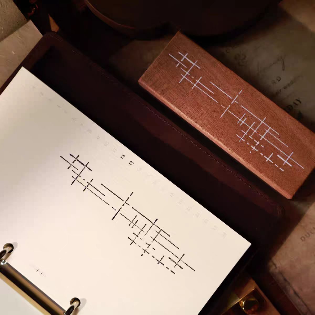Wooden stamp