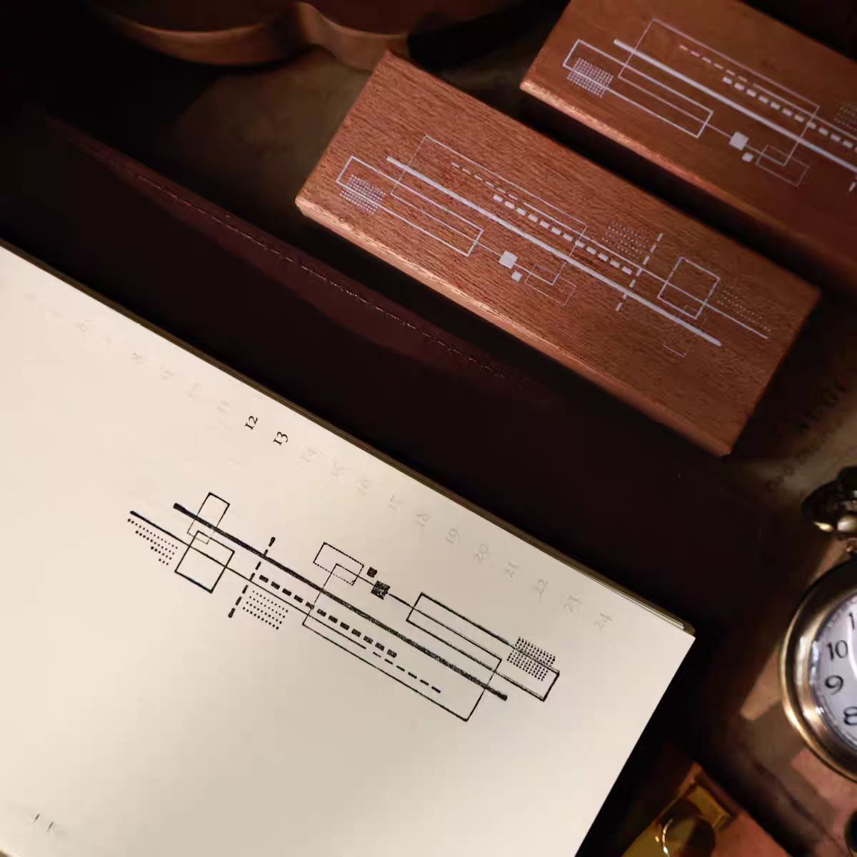 Wooden stamp