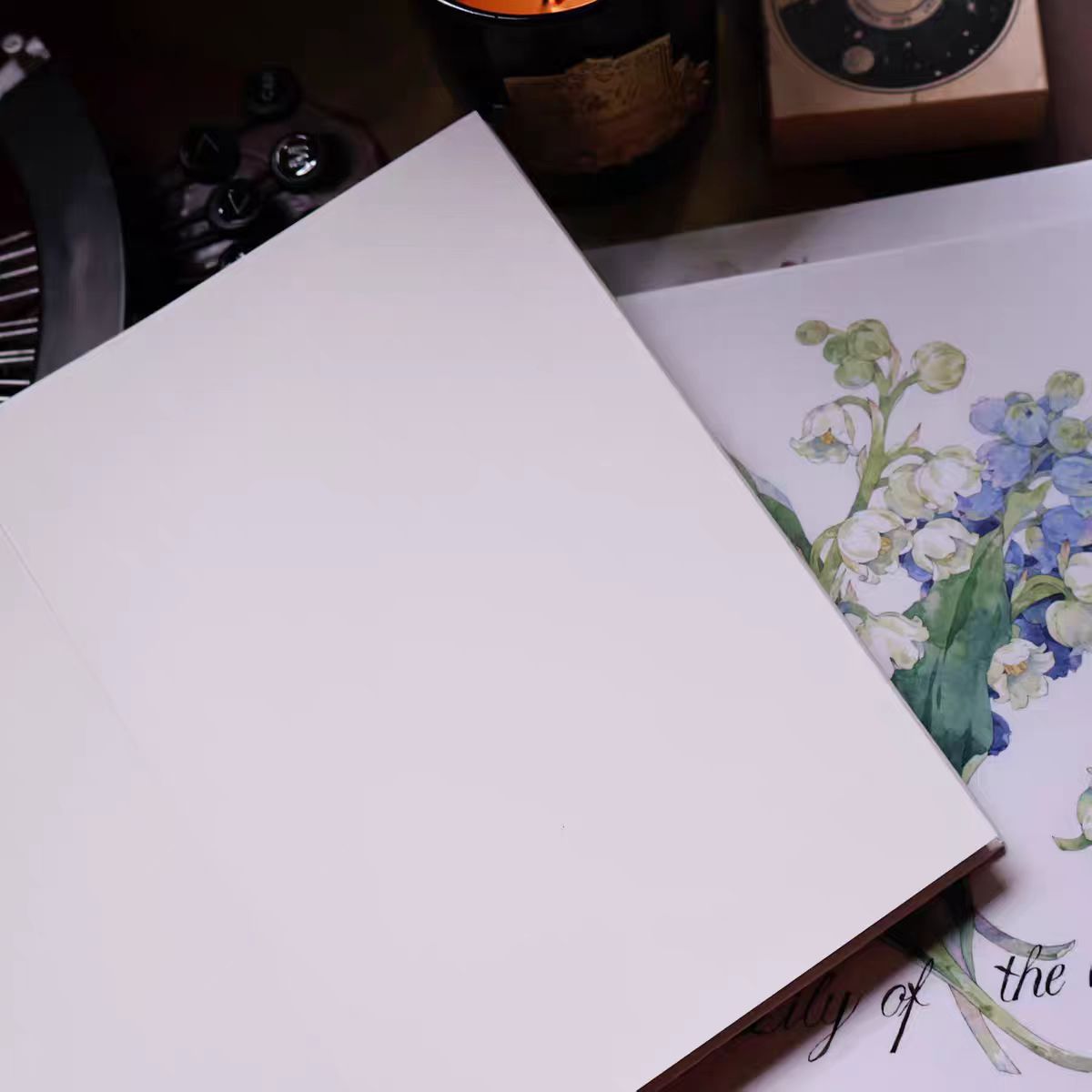 Journal notebook (Blank accordion pages) B6: 13.1*18.2cm