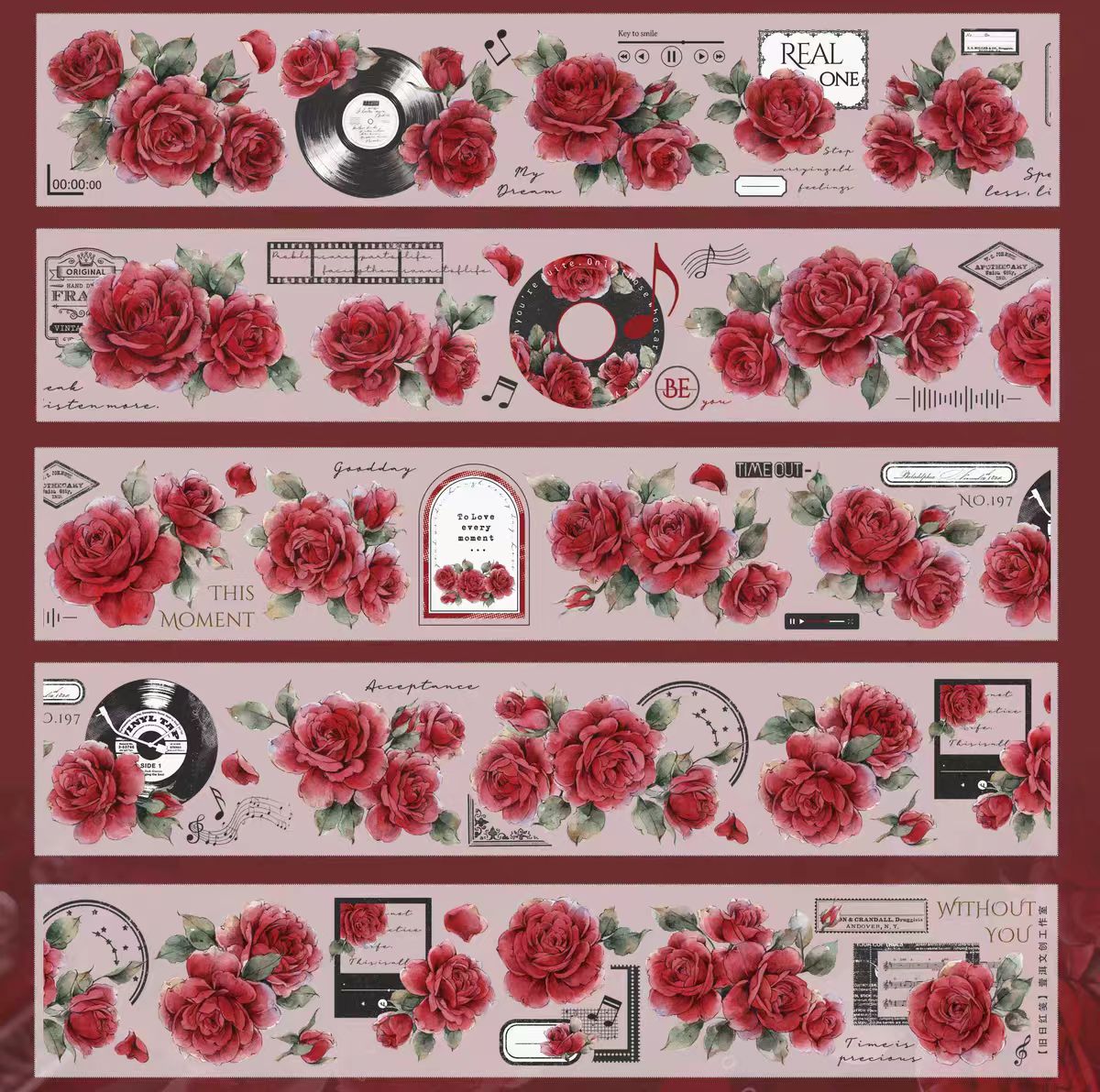 Journal tape (6m/roll) Loop:6*150cm