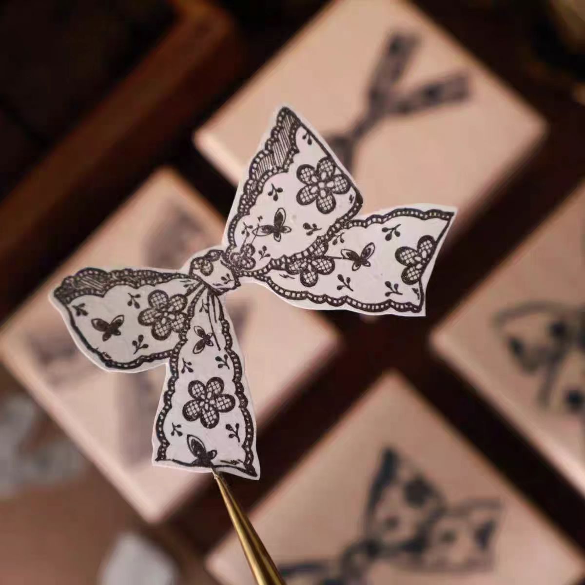 Wooden stamp (5*5cm)