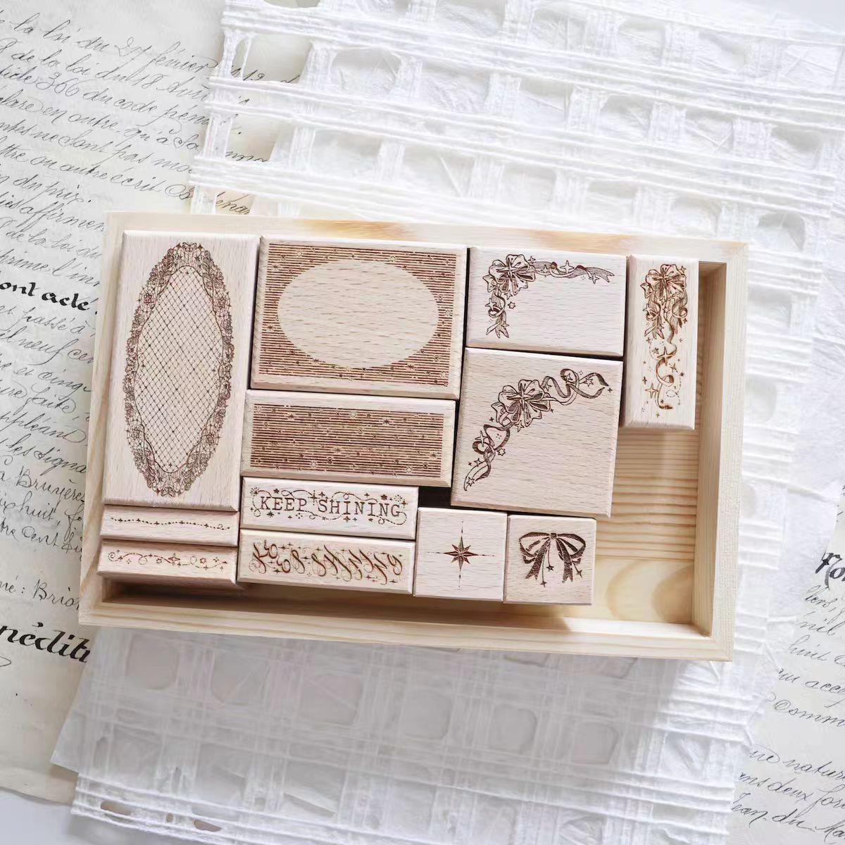 Wooden stamp