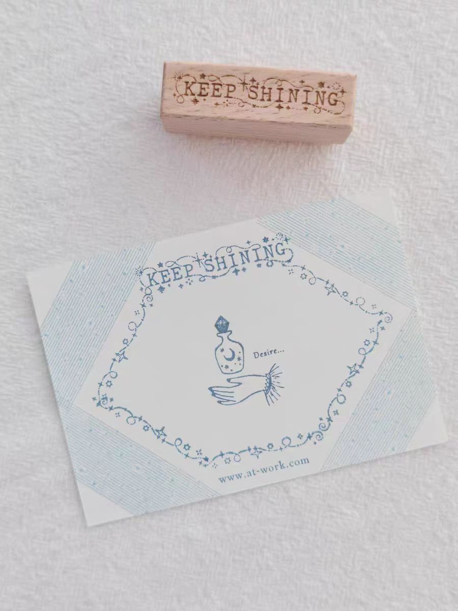 Wooden stamp