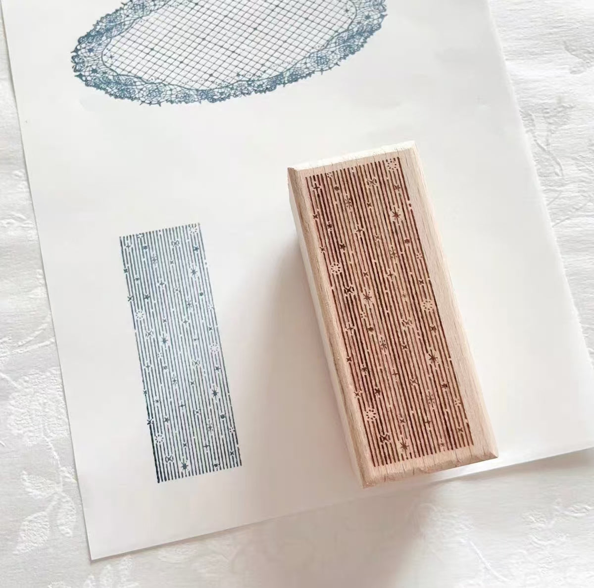 Wooden stamp