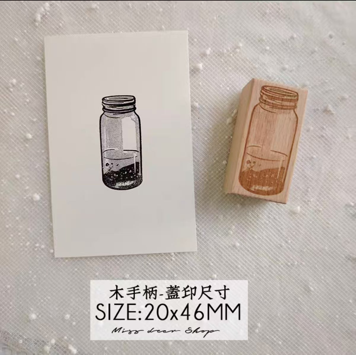 Wooden stamp