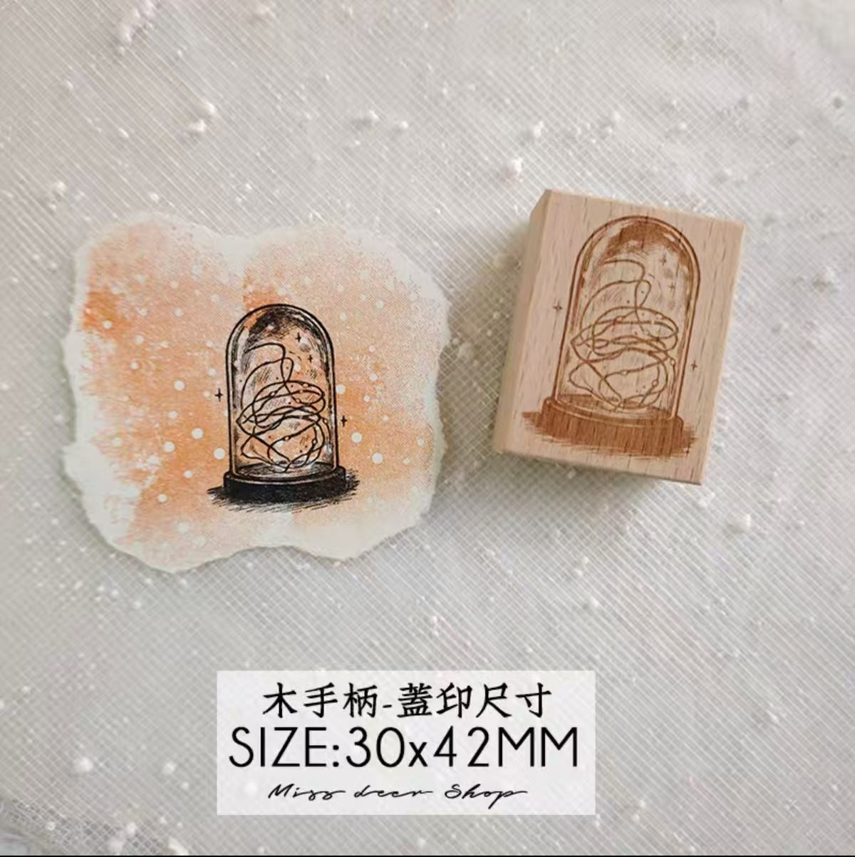 Wooden stamp