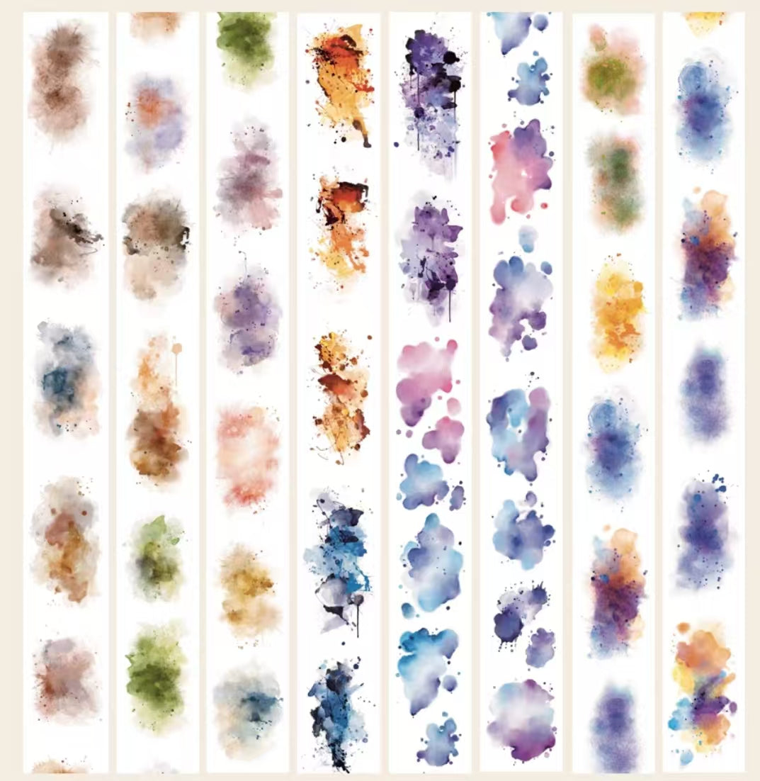 Journal Tape (water color) 65mm*5m/roll